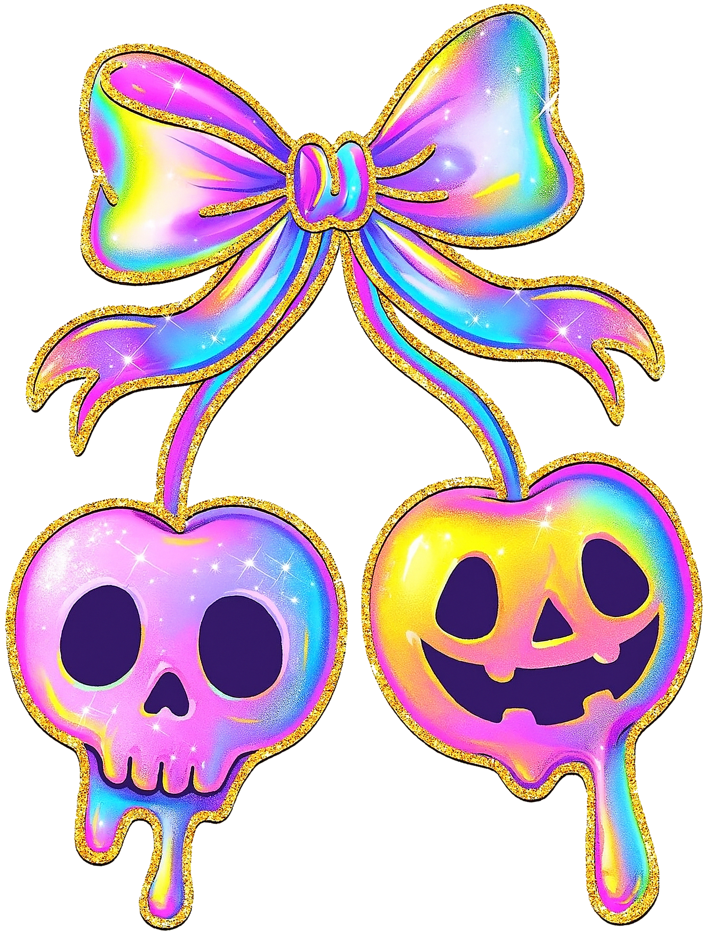 Iridescent Cherry Face