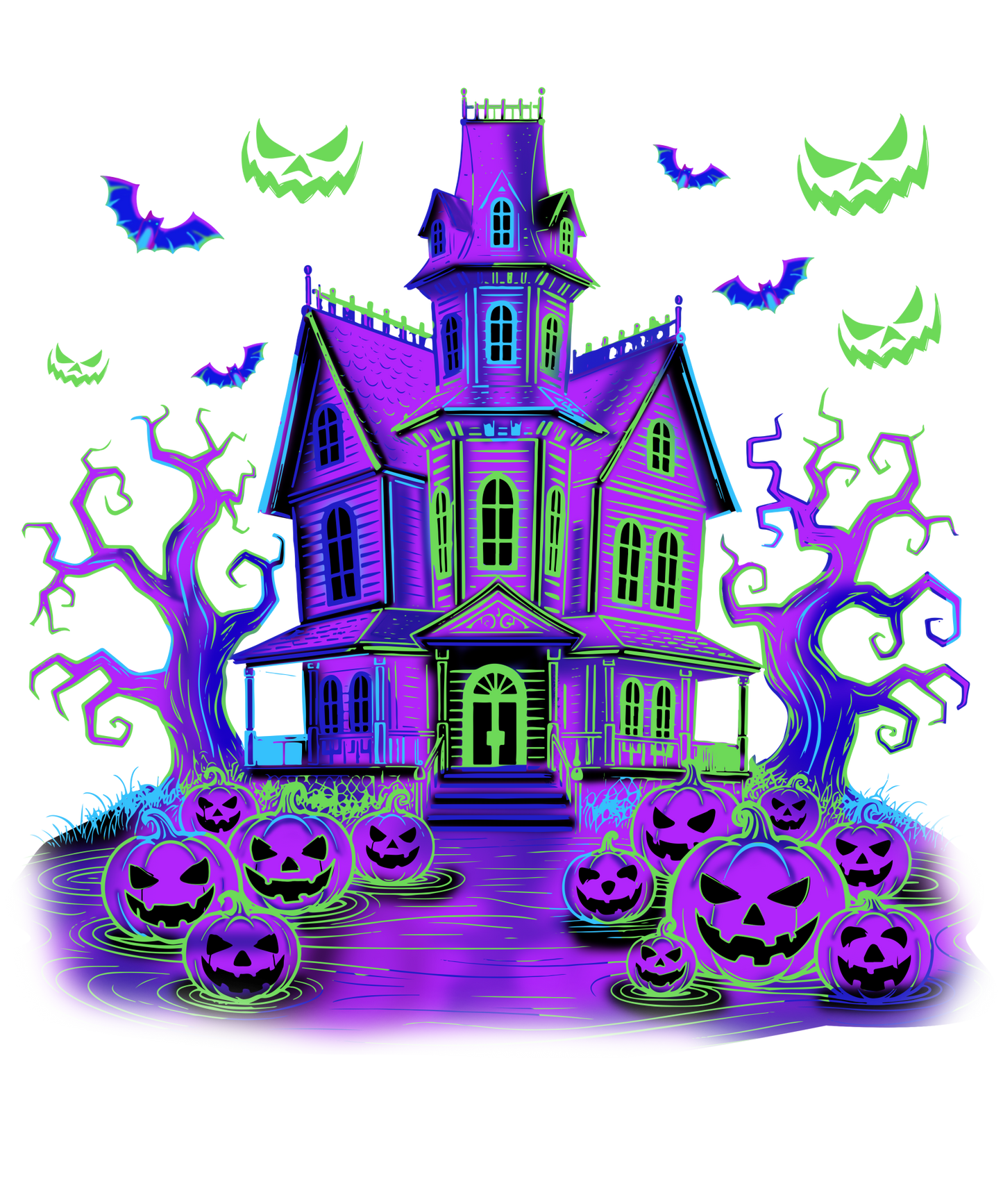 Halloween Season Heat Press DTF Design Transfers - DAJ Creations
