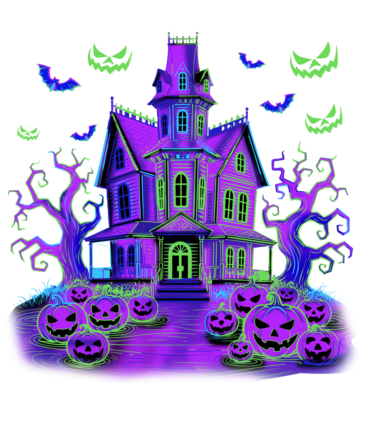 Halloween Season Heat Press DTF Design Transfers - DAJ Creations